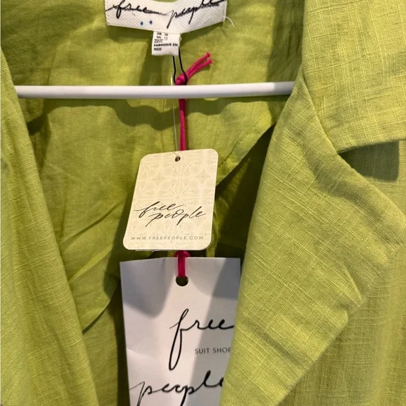 Free People NWT Good Lookin’ Suit Jacket Blazer - Picture 5 of 7